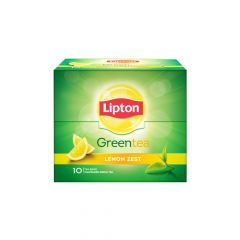Lipton Clear Green Lemon Zest Tea Bag 10s