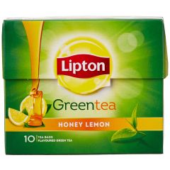 Lipton Green Tea Honey Lemon Tea Bag 10s
