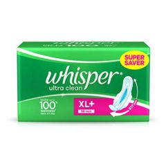 Whisper Ultra Clean XL+ 30 Nos