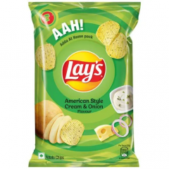 AAH Lay's Flavour American Style Cream & Onion Flavour 174gm