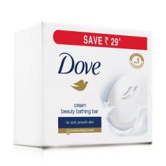 Dove Cream Beauty Bathing Bar Combo Pack 3x75g