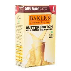 Bakers Butter Scotch Milk Shake Mix Powder 100g