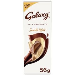 GALAXY SMOOTH MILK CHOCOLATE 56G