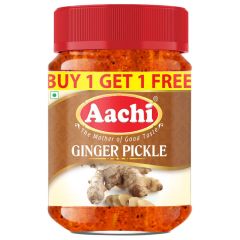 AACHI GINGER PICKLE (Buy 1 Get 1 Free) 200g
