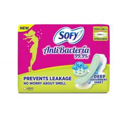 Sofy Antibacteria X-Large Extra Long Pads - Pack of 28 Count
