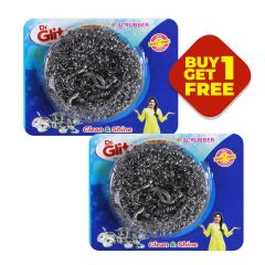 Dr.Glitz Stainless Steel Scrubber ( BUY ONE GET ONE FREE)