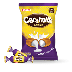 Lotte Caramilk Eclairs Pouch 396g