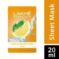 LAKME BAG FRSHEET MASK-LEMON 20ML