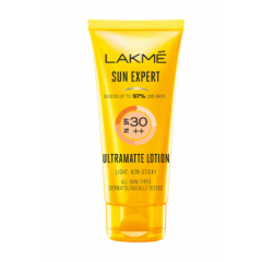 LAKME SUN EXPERT ULTRAMATTE LOTION (PA SPF 30+++) 100ML