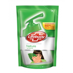 LIFEBUOY NATURE GERM PROTECTION HANDWASH REFILL POUCH 185ML