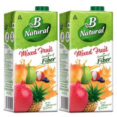 B Natural Mixed Fruit Juice, 1L 