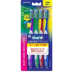 Oral B Criss Cross Toothbrush Buy 2 Get 2
