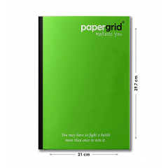 Papergrid Long Size Ruled Notebook 29.7x21cm (156 pages)