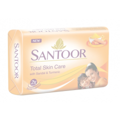 SANTOOR SANDAL&TURMERIC TOTAL SKIN CARE SOAP 150G