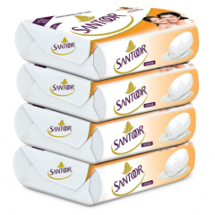 Santoor Soap Sndl&Almnd Milk 4 125G