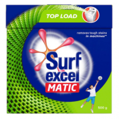 SURF EXCEL MATIC POWDER TOP LOAD 500G