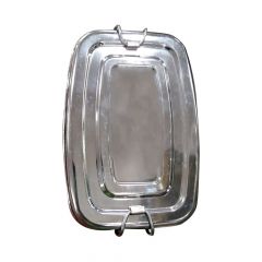 Stainless Steel Side Lock Rectangle Tiffin Box