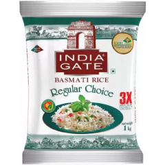 India Gate Basmati Rice Regular Choice 1kg Price